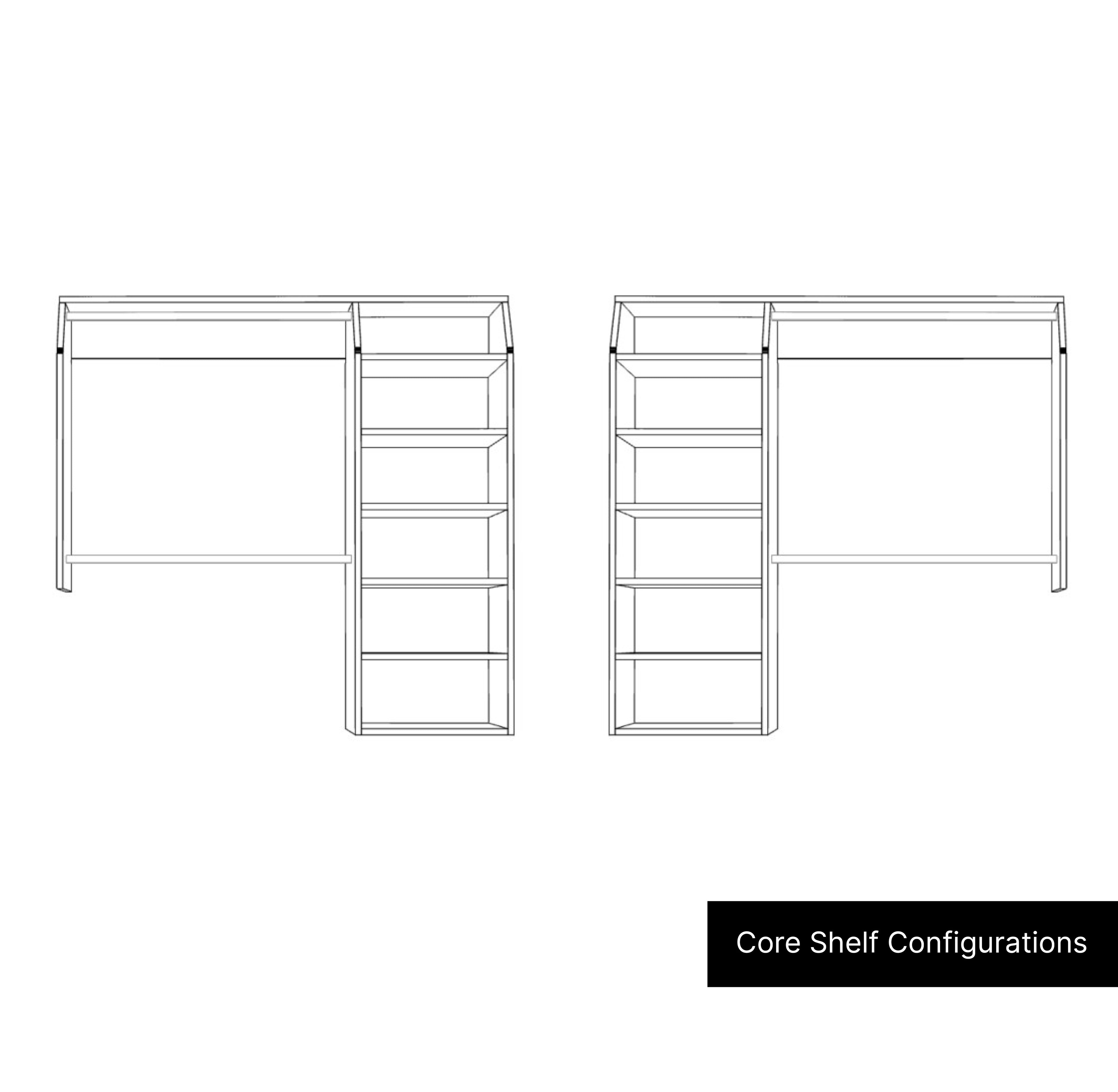 Core - Shelf Wardrobe