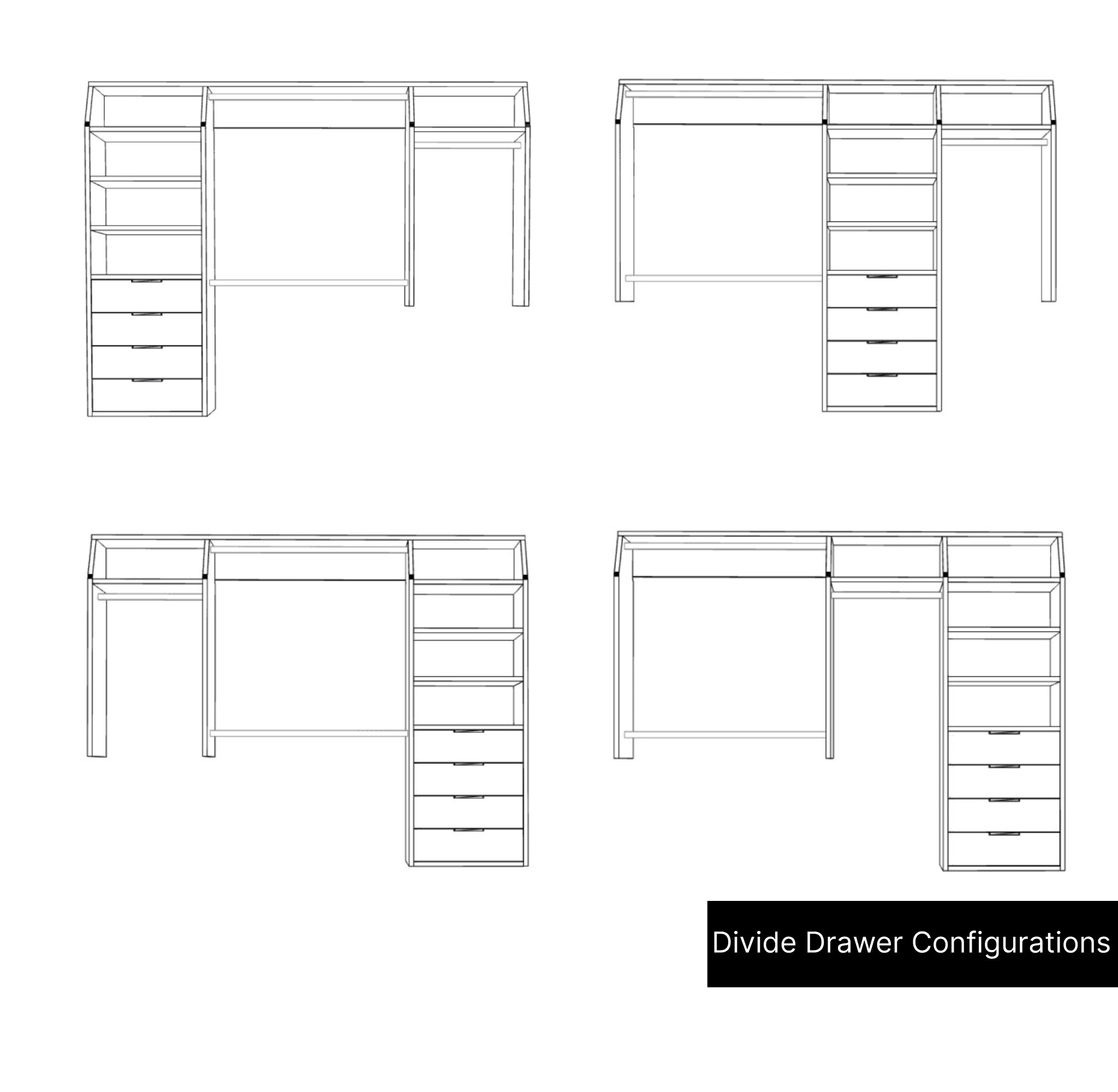 Divide - Drawer Wardrobe